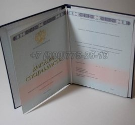Диплом ВУЗа 2014 года в Омске