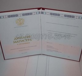 Красный Диплом Магистра 2015г в Омске
